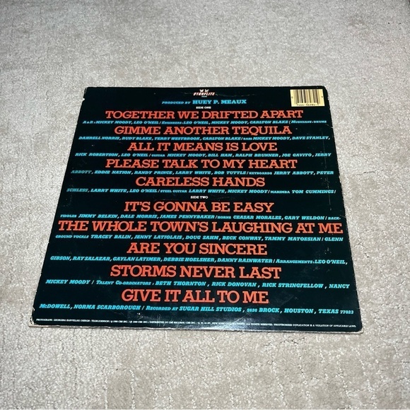 Freddy Fender - Together we Drifted Apart- vintage vinyl record from 1980 - Picture 3 of 10